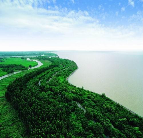 洪泽湖大堤